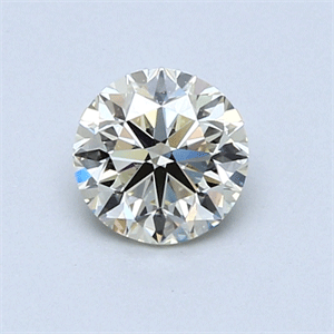 Picture of 0.70 Carats, Round Diamond with Excellent Cut, I Color, VVS2 Clarity and Certified by EGL
