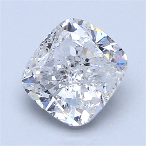 Picture of 1.81 Carats, Cushion Diamond with  Cut, D Color, SI2 Clarity and Certified by EGL