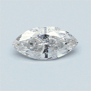 Picture of 0.41 Carats, Marquise Diamond with  Cut, F Color, SI2 Clarity and Certified by EGL