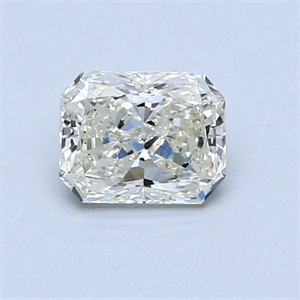 Picture of 0.70 Carats, Radiant Diamond with  Cut, K Color, VS2 Clarity and Certified by GIA