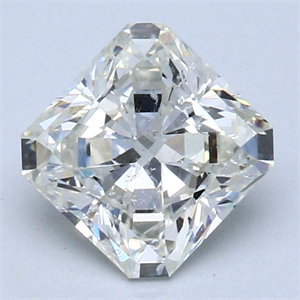 Picture of 1.50 Carats, Radiant Diamond with  Cut, I Color, SI2 Clarity and Certified by GIA