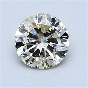 Picture of 1.01 Carats, Round Diamond with Very Good Cut, I Color, SI2 Clarity and Certified by EGL