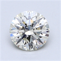 1.22 Carats, Round Diamond with Excellent Cut, M Color, SI1 Clarity and Certified by GIA