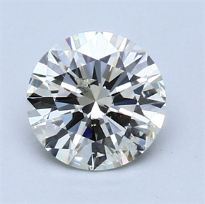 Picture of 1.01 Carats, Round Diamond with Excellent Cut, I Color, SI1 Clarity and Certified by EGL