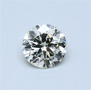 Picture of 0.37 Carats, Round Diamond with Very Good Cut, I Color, VVS2 Clarity and Certified by EGL