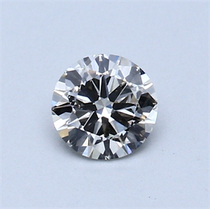 Picture of 0.42 Carats, Round Diamond with Very Good Cut, H Color, VS1 Clarity and Certified by EGL