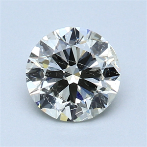 Picture of 0.91 Carats, Round Diamond with Excellent Cut, G Color, SI1 Clarity and Certified by EGL