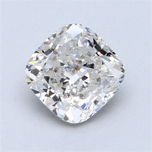 Picture of 1.28 Carats, Cushion Diamond with  Cut, H Color, I1 Clarity and Certified by GIA