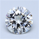 1.51 Carats, Round Diamond with Excellent Cut, F Color, VS2 Clarity and Certified by EGL