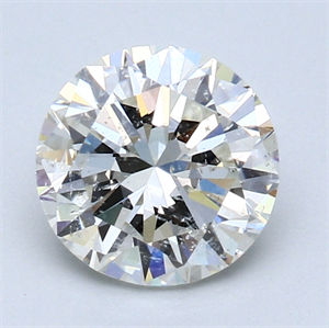 Picture of 1.79 Carats, Round Diamond with Very Good Cut, F Color, SI1 Clarity and Certified by EGL