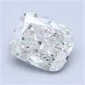 1.52 Carats, Cushion Diamond with  Cut, E Color, SI2 Clarity and Certified by EGL