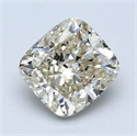 1.21 quilates, Del cojín Diamante , Color N, claridad I1 y certificado por GIA