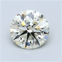 1.13 Carats, Round Diamond with Excellent Cut, I Color, VS2 Clarity and Certified by EGL