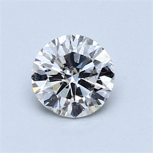Picture of 0.70 Carats, Round Diamond with Excellent Cut, F Color, SI1 Clarity and Certified by EGL