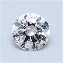 0.71 Carats, Round Diamond with Excellent Cut, E Color, SI2 Clarity and Certified by EGL