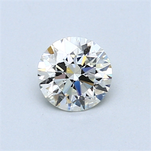Picture of 0.54 Carats, Round Diamond with Excellent Cut, J Color, VVS2 Clarity and Certified by GIA
