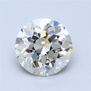 Picture of 0.90 Carats, Round Diamond with Very Good Cut, I Color, VS2 Clarity and Certified by GIA