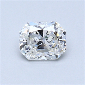 Picture of 0.54 Carats, Radiant Diamond with  Cut, G Color, VVS2 Clarity and Certified by GIA