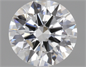 1.30 quilates, Redondo Diamante , Color E, claridad VVS1 y certificado por GIA