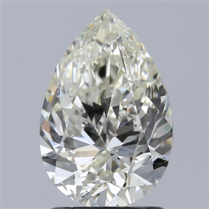Picture of Natural Diamond 1.51 Carats, Princess with  Cut, H Color, IF Clarity and Certified by IGI