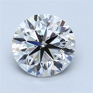 Foto 1.50 quilates, Redondo Diamante , Color G, claridad SI1 y certificado por GIA de