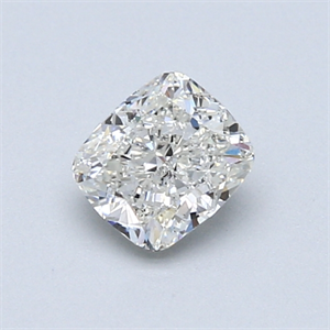 Picture of 0.70 Carats, Cushion Diamond with  Cut, I Color, SI2 Clarity and Certified by GIA