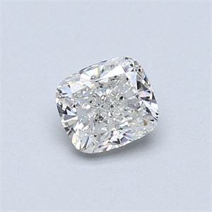 Picture of 0.50 Carats, Cushion Diamond with  Cut, G Color, I1 Clarity and Certified by GIA