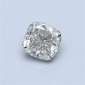 Picture of 0.50 Carats, Cushion Diamond with  Cut, J Color, SI2 Clarity and Certified by GIA
