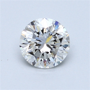 Picture of 0.81 Carats, Round Diamond with Good Cut, G Color, VS1 Clarity and Certified by GIA
