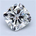 1.50 Carats, Cushion Diamond with  Cut, J Color, SI1 Clarity and Certified by GIA