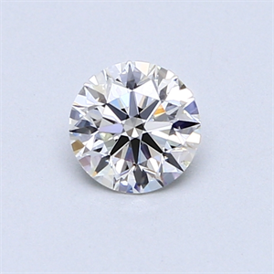 Picture of 0.50 Carats, Round Diamond with Excellent Cut, I Color, VS1 Clarity and Certified by GIA