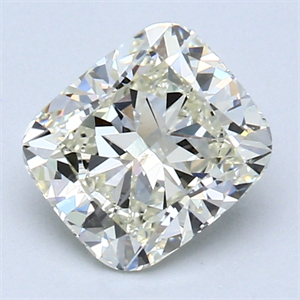 Picture of 1.50 Carats, Cushion Diamond with  Cut, M Color, SI1 Clarity and Certified by GIA