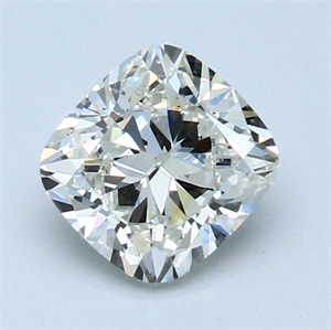 Picture of 1.21 Carats, Cushion Diamond with  Cut, J Color, VS1 Clarity and Certified by GIA