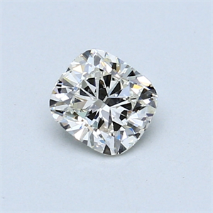 Picture of 0.50 Carats, Cushion Diamond with  Cut, I Color, VVS2 Clarity and Certified by GIA