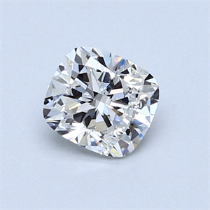 Picture of 0.71 Carats, Cushion Diamond with  Cut, E Color, VS1 Clarity and Certified by GIA