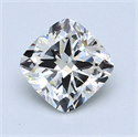 1.21 Carats, Cushion Diamond with  Cut, J Color, VS2 Clarity and Certified by GIA