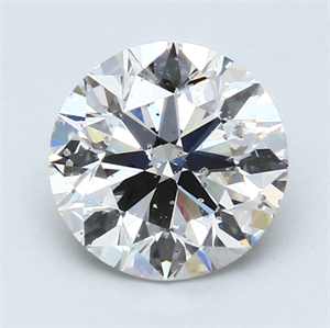 Picture of 2.23 Carats, Round Diamond with Excellent Cut, F Color, SI1 Clarity and Certified by EGL