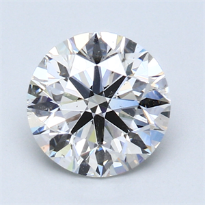 Picture of 2.01 Carats, Round Diamond with Excellent Cut, E Color, SI2 Clarity and Certified by GIA