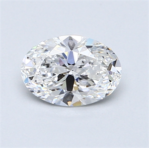Foto 0.72 quilates, Ovalado Diamante , Color D, claridad VS1 y certificado por GIA de