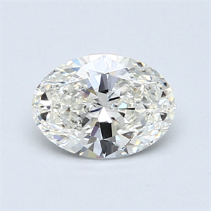 Picture of 0.70 Carats, Oval Diamond with  Cut, I Color, VS2 Clarity and Certified by GIA