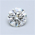 0.58 quilates, Redondo Diamante , Color G, claridad VS2 y certificado por EGL
