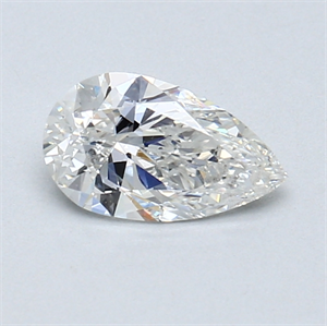 Picture of 0.70 Carats, Pear Diamond with  Cut, G Color, I2 Clarity and Certified by GIA