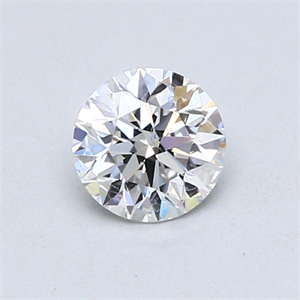 Picture of 0.60 Carats, Round Diamond with Excellent Cut, E Color, SI1 Clarity and Certified by GIA