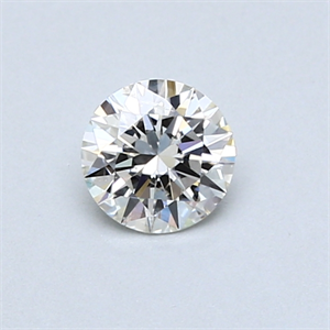 Picture of 0.43 Carats, Round Diamond with Excellent Cut, I Color, SI2 Clarity and Certified by GIA
