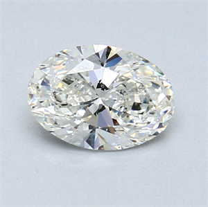 Picture of 0.90 Carats, Oval Diamond with  Cut, H Color, VS2 Clarity and Certified by GIA