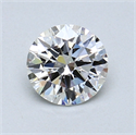 0.71 Carats, Round Diamond with Excellent Cut, I Color, SI2 Clarity and Certified by GIA