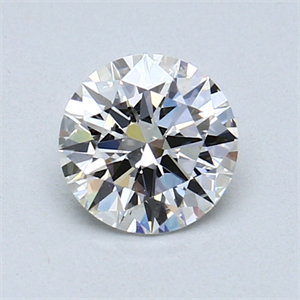 Picture of 0.71 Carats, Round Diamond with Excellent Cut, I Color, SI2 Clarity and Certified by GIA