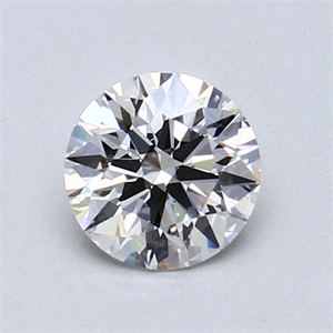 Picture of 0.70 Carats, Round Diamond with Excellent Cut, H Color, SI1 Clarity and Certified by GIA