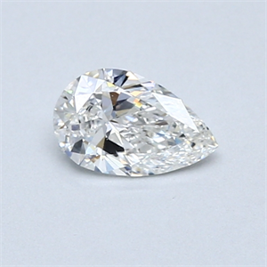 Picture of 0.40 Carats, Pear Diamond with  Cut, F Color, VS2 Clarity and Certified by GIA