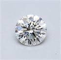 0.50 quilates, Redondo Diamante , Color I, claridad SI2 y certificado por GIA